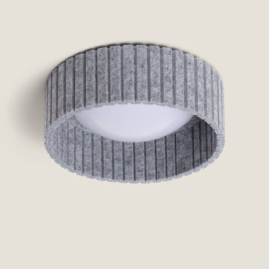 Plafon LED 9W Circular Fieltro Ø300 mm CCT Seleccionável Kaptyn