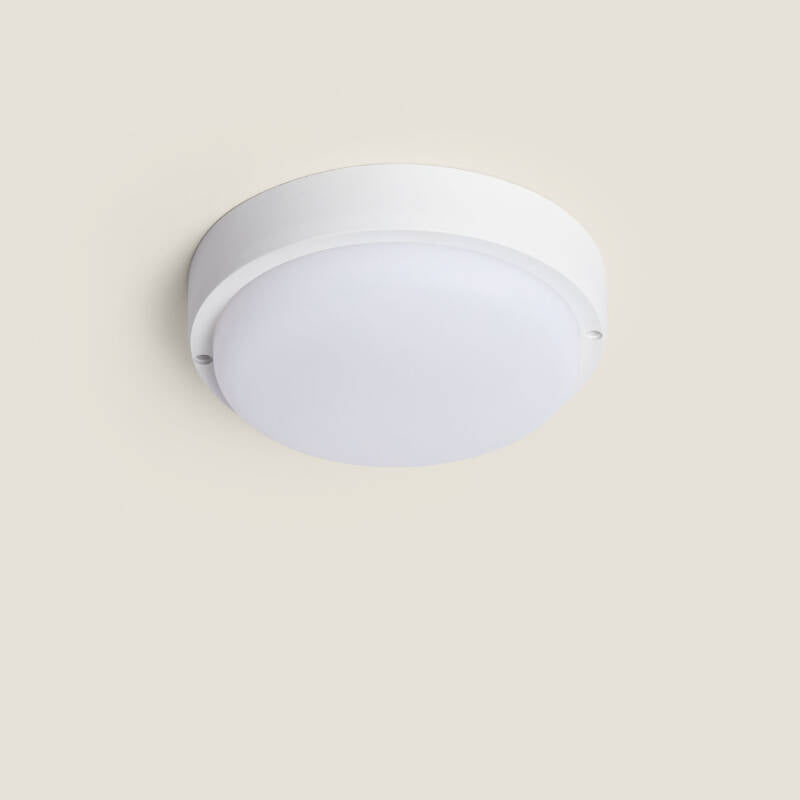 Plafon LED Circular para Exterior Ø175 mm IP65 Hublot White
