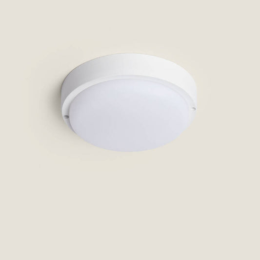 Plafon LED Circular para Exterior Ø175 mm IP65 Hublot White