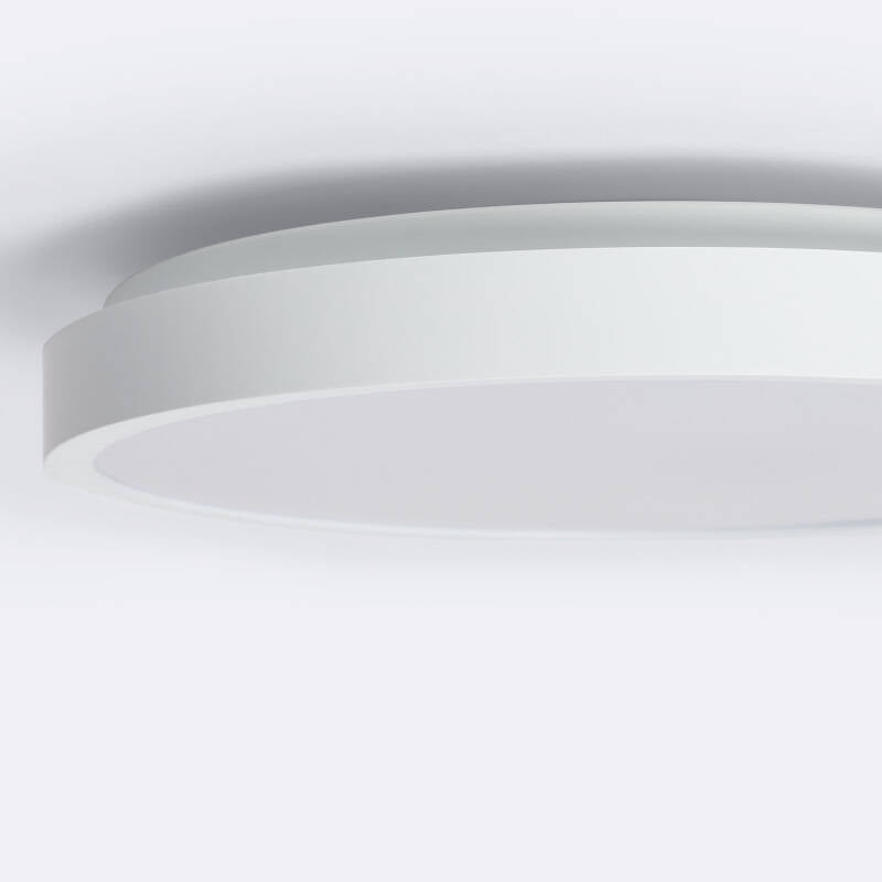 Plafon LED para Exterior 18W Circular com Detector de Movimento Radar com Comando IR Ø300 mm