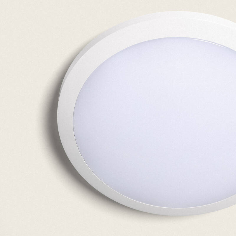 Plafon LED para Exterior 19-28W CCT Seleccionável Regulável Ø300 mm