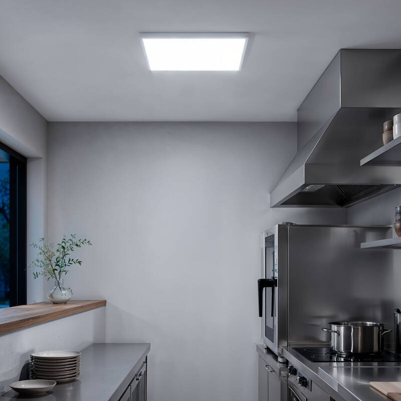 Plafón LED Quadrado 48W 600x600 mm