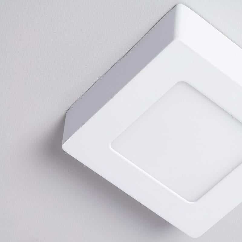 Plafón LED Quadrado 6W 120x120 mm