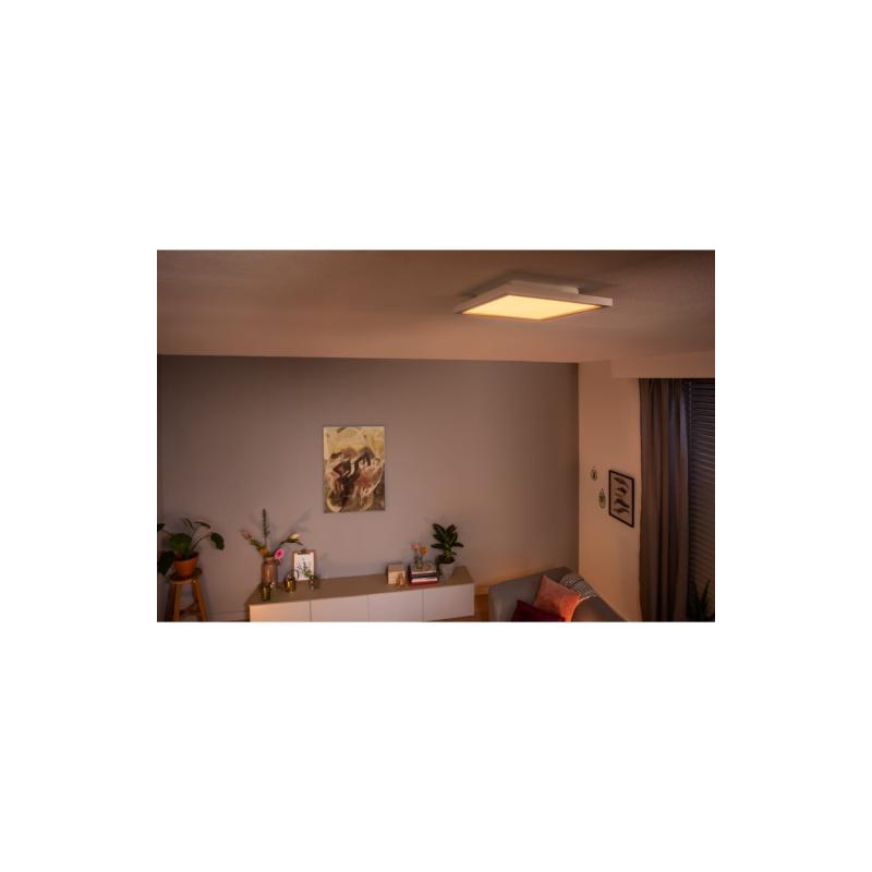 Plafón LED White Ambiance 46.5W Quadrado PHILIPS Hue Aurelle