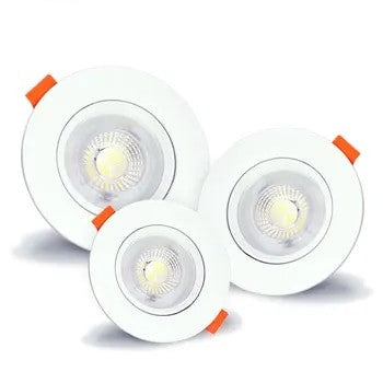 Projetor LED 3W a 12W orientável branco