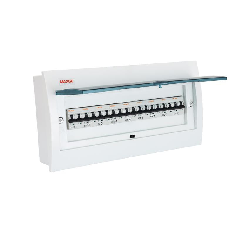 Quadro Elétrico Encastrável Porta Transparente IP30 MAXGE SIGMA ECO