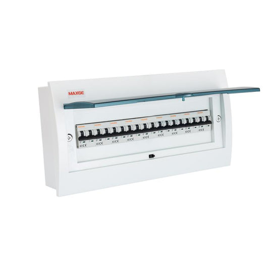 Quadro Elétrico Encastrável Porta Transparente IP30 MAXGE SIGMA ECO