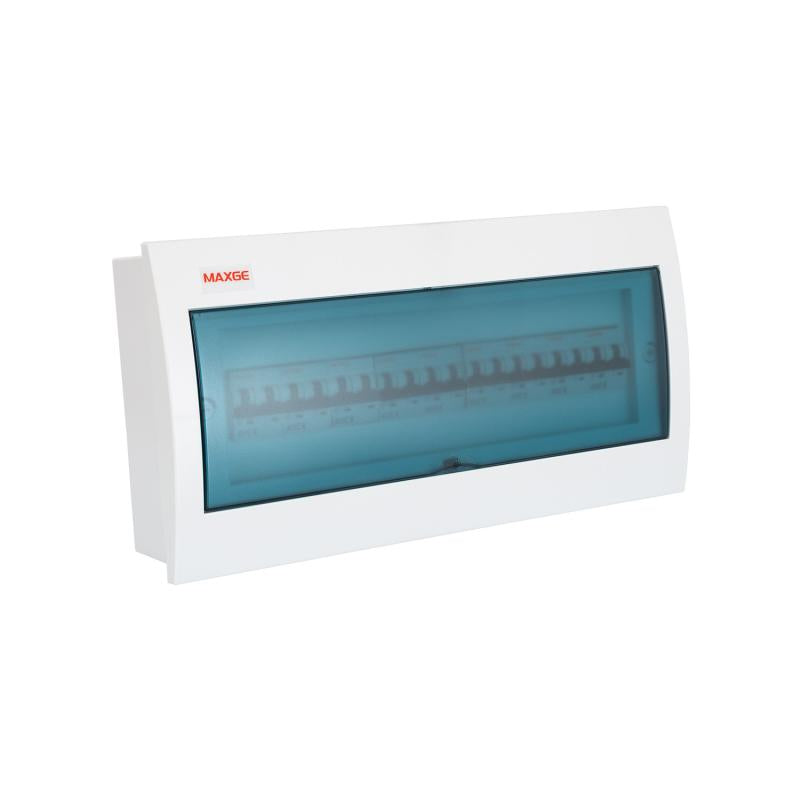 Quadro Elétrico Encastrável Porta Transparente IP30 MAXGE SIGMA ECO