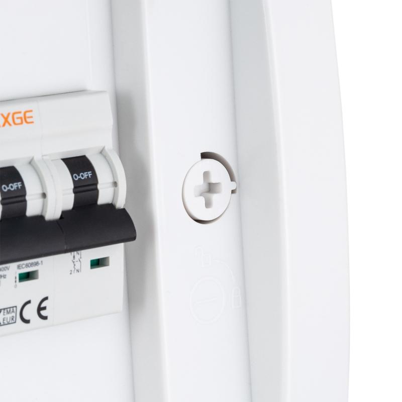 Quadro Elétrico Encastrável Porta Transparente IP30 MAXGE SIGMA ECO