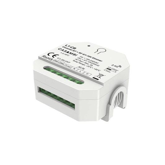 Regulador Casambi 0/1-10V 1 Canal SKYDANCE L1-CB compatível com Comando RF e Botão Pulsador