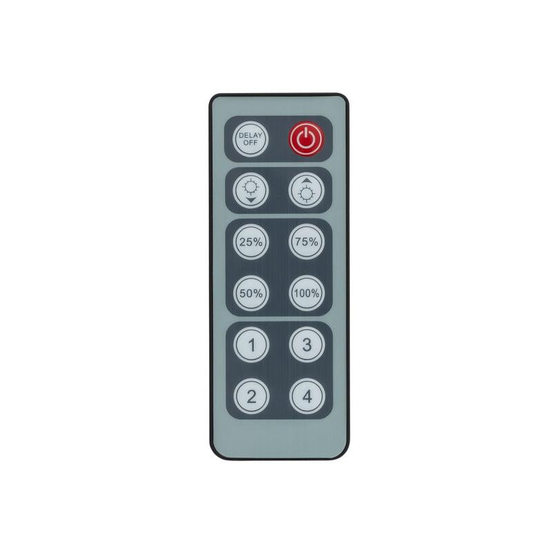 Regulador de Parede para Fita LED Monocor 12/24V DC com Controlo IR