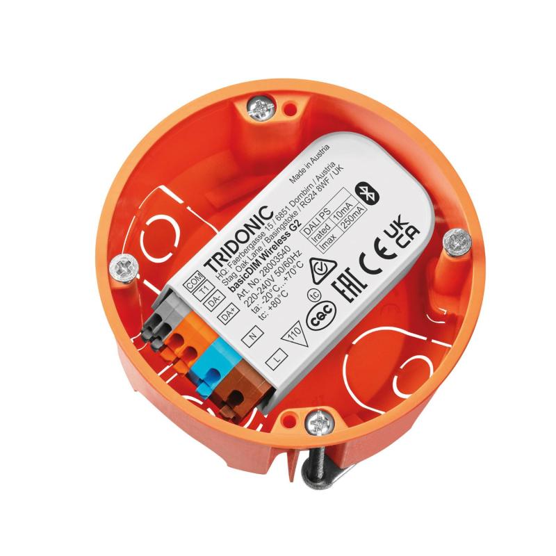 Regulador Inalámbrico DALI basicDIM G2 compatível com Smarphone TRIDONIC 28003540