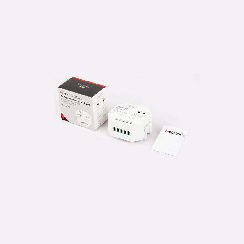 Regulador LED TRIAC RF Compatível com Pulsador MiBoxer TRI-C1
