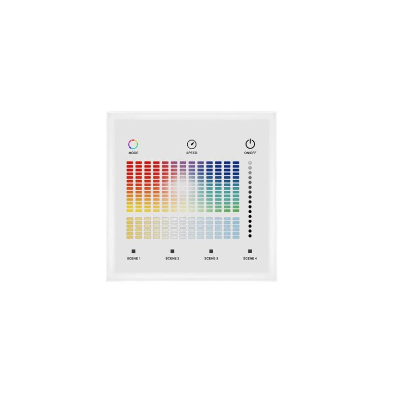Painel Tátil DMX Master Tátil RGB+CCT SKYDANCE T15-S