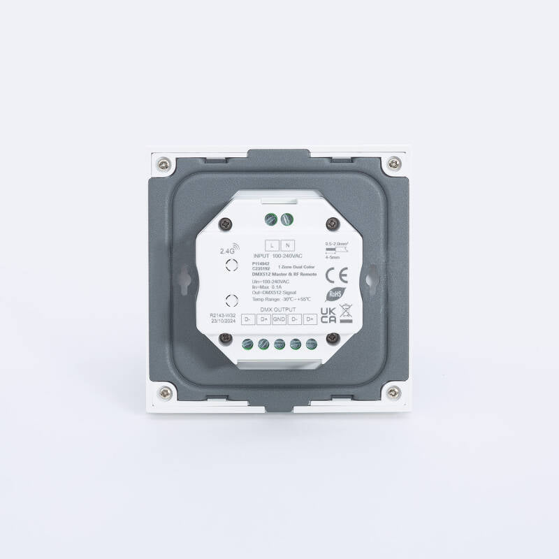 Painel Tátil DMX Master Tátil CCT SKYDANCE T12-S