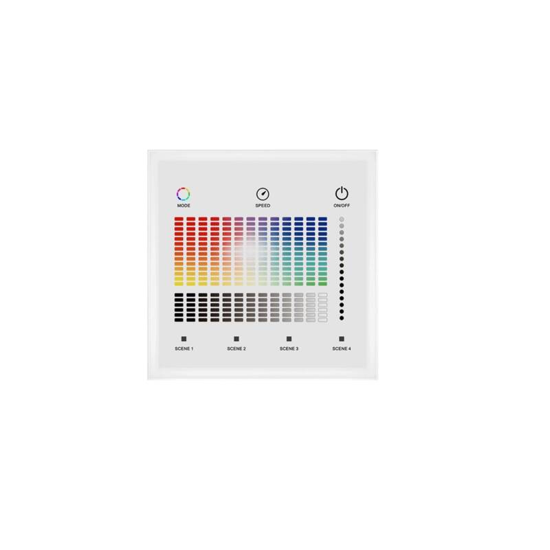 Painel Tátil DMX Master Tátil RGBW SKYDANCE T14-S