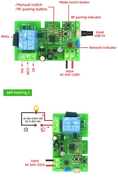 Rele Zigbee 3.0 c\ contacto seco