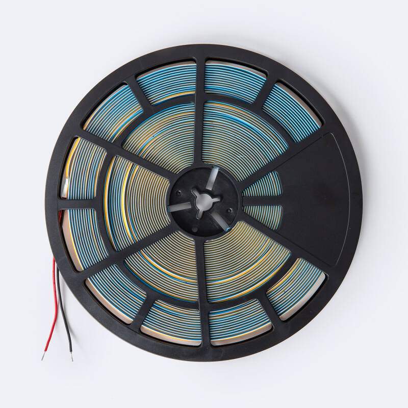 Fita LED 24V COB 320 LED/m ROLO 20m 11W/m 1100lm/m Largura 8mm Corte 4cm IP20 CRI90