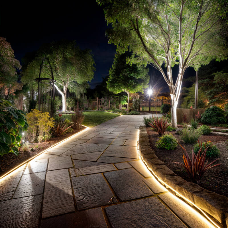 Fita LED Neon Regulável 220V ROLO 50m Branco Quente Circular 360 9W/m Corte 100cm IP67