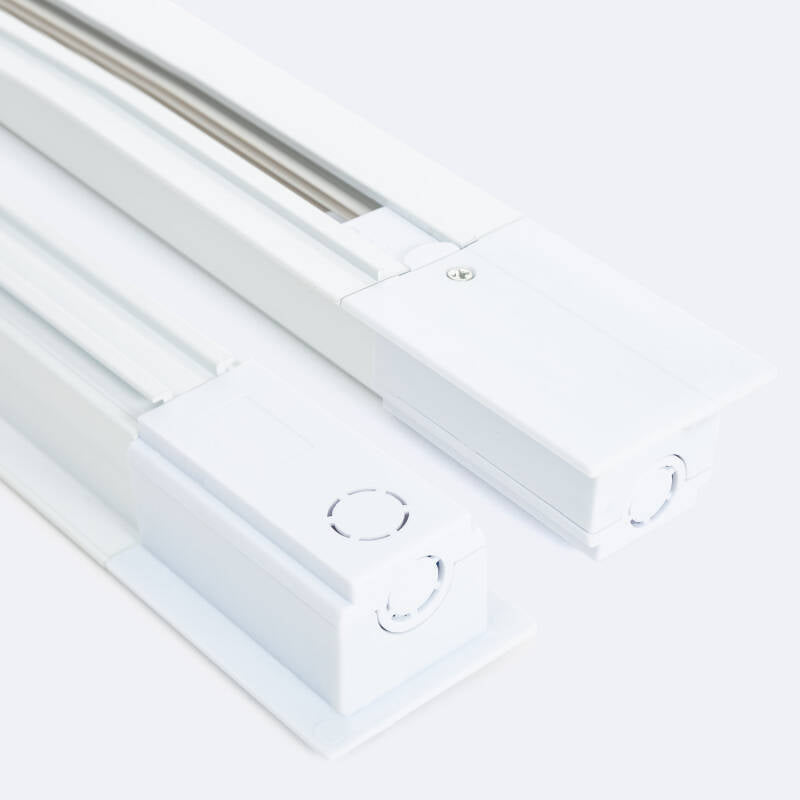 Calha Trifásico DALI Track Encastrável Alumínio para Focos LED 1 Metro