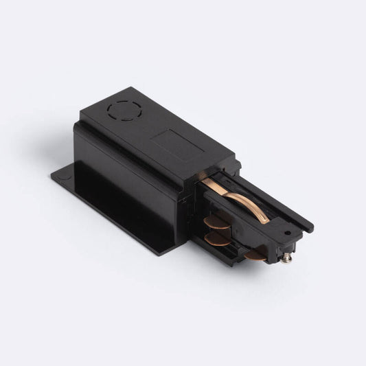 Conector 'Left Side' a Rede para Calha Trifásico DALI Track Encastrável Alumínio