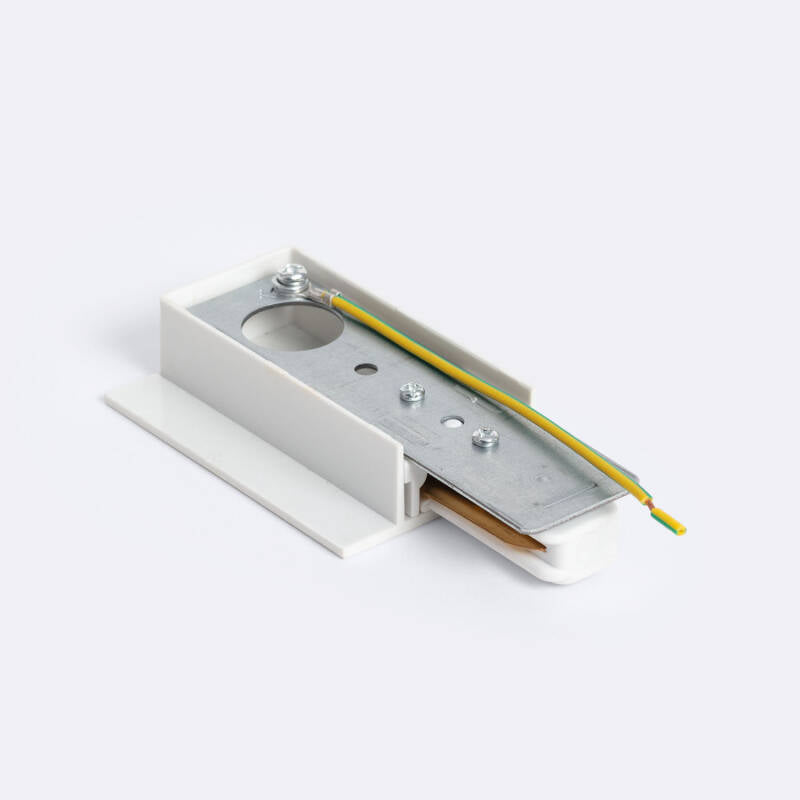 Conector Monofásico à Rede para Calha Encastrável Alumínio