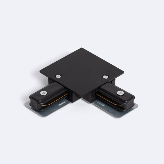 Conector Tipo L para Calha Monofásico Encastrável Alumínio