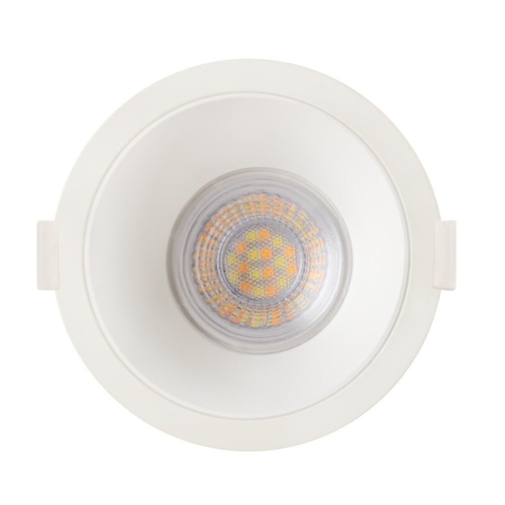 Downlight LED embutido 8W 750Lm CCT 3000-6500ºK (tom de luz regulável) 60º IP44