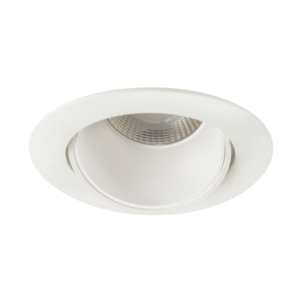 Downlight LED Ajustável Embutido 8W 750Lm CCT 3000-6500ºK (Tom de Luz Regulável) 60º IP20