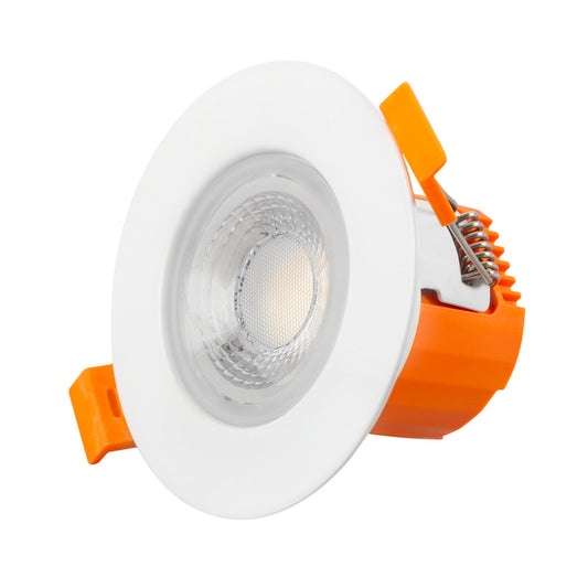 Downlight LED embutido 6W 600Lm CCT 3000-6500ºK (tom de luz regulável) IP65 60º à prova de fogo