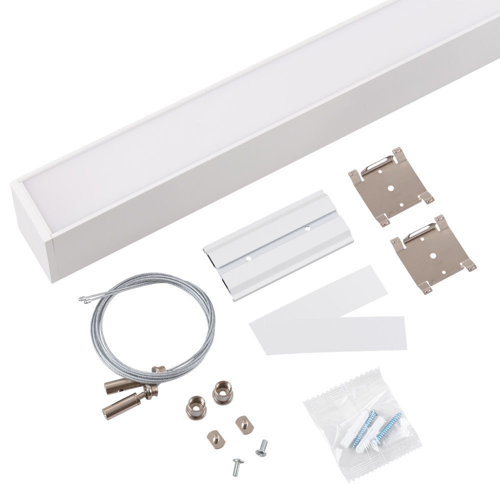 Fita de LED 38W 3800Lm IP20 CCT 3000-6500K (Tom de Luz Regulável) 75º