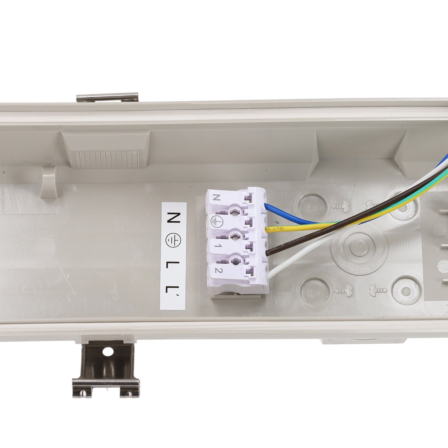 Kit de Emergência LED Impermeável e Interligável 60W 7200lm IP65 CCT (Temperatura de Cor Ajustável) 3000-6500K 110º Tridônico Re