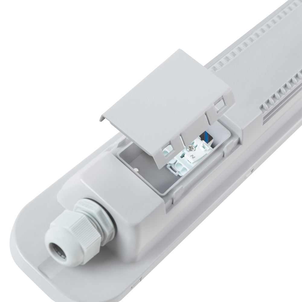 Luminária LED Impermeável de 40W com 4000Lm IP65 6500K 120º Regulável