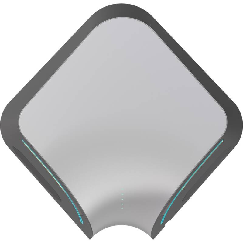 Secador de Mãos Mars 1400 W com Sensor e filtro HEPA