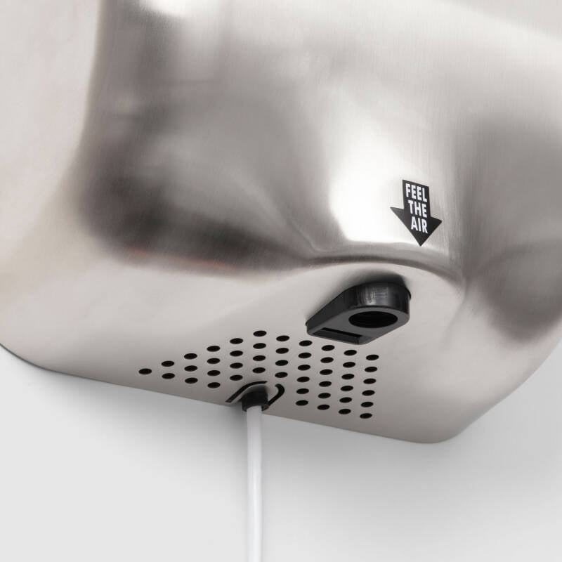 Secador de Mãos Neptune 1800 W em Aço Inoxidável com sensor