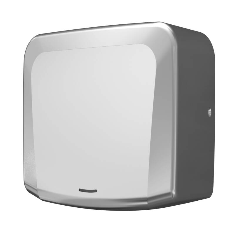 Secador de Mãos Uranus 1250 W em Aço Inoxidável com Sensor e filtro HEPA