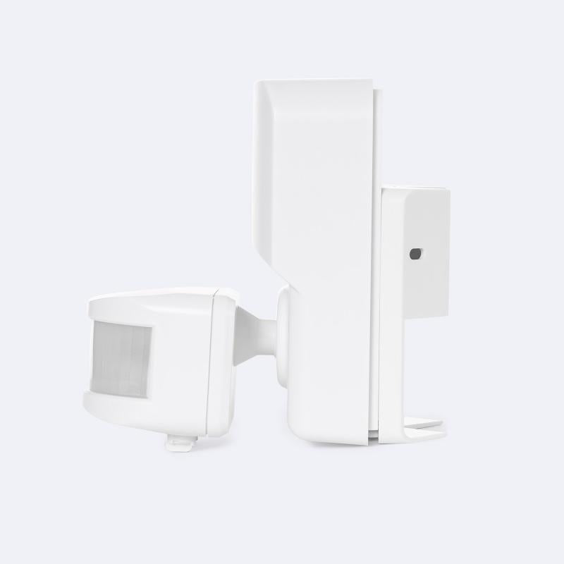 Sensor de Movimento Para Esquina PIR 360º Fotocélula Direcionável IP54