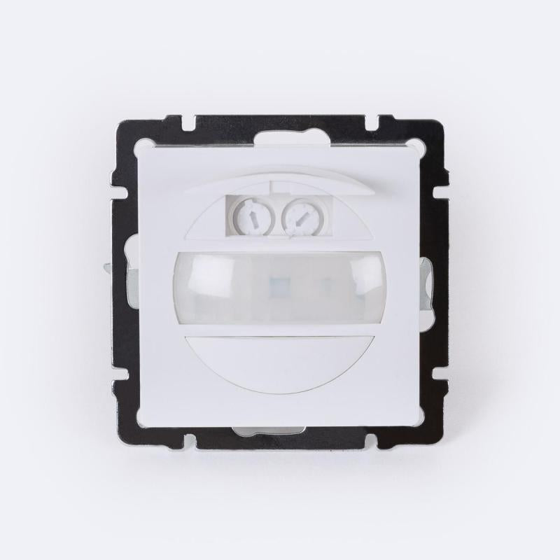 Sensor de Movimento PIR 120º Mecanismo de Parede Quadrado Pro