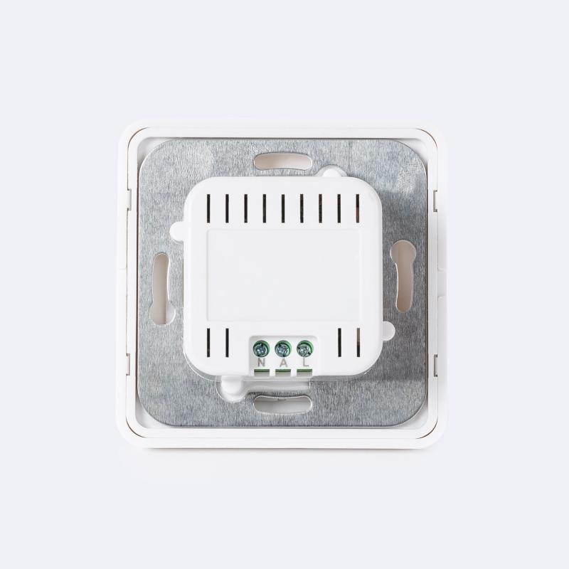 Sensor de Movimento PIR 120º Mecanismo Parede Quadrado