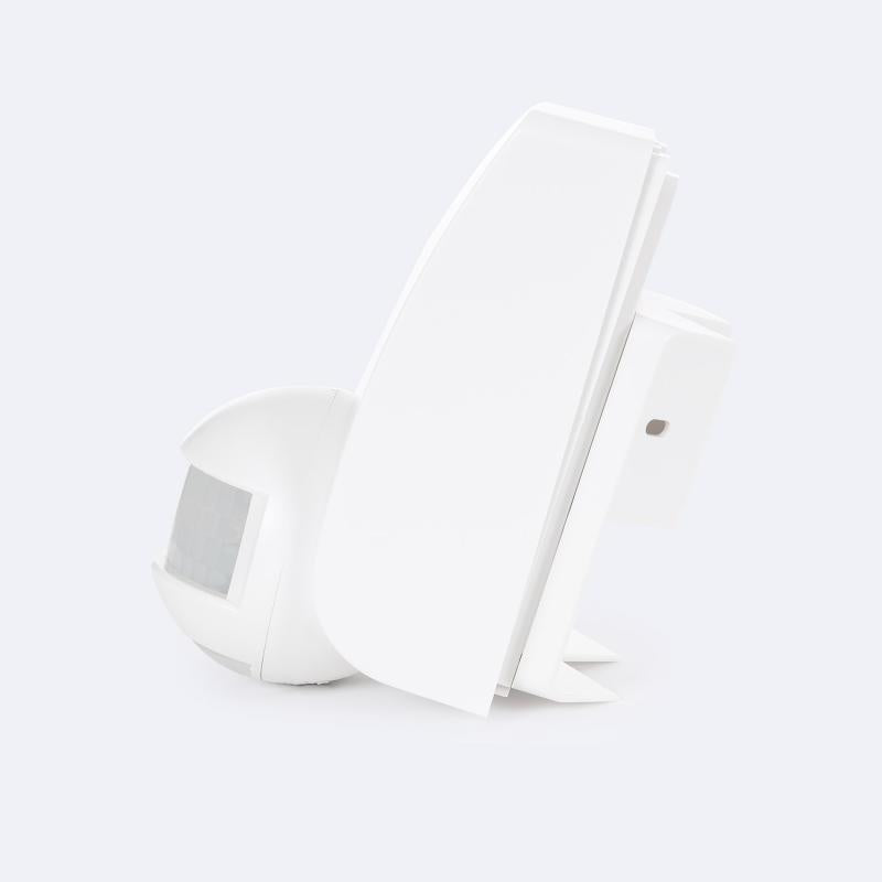 Sensor de Movimento PIR 360º de Parede e Esquina IP54 Branco