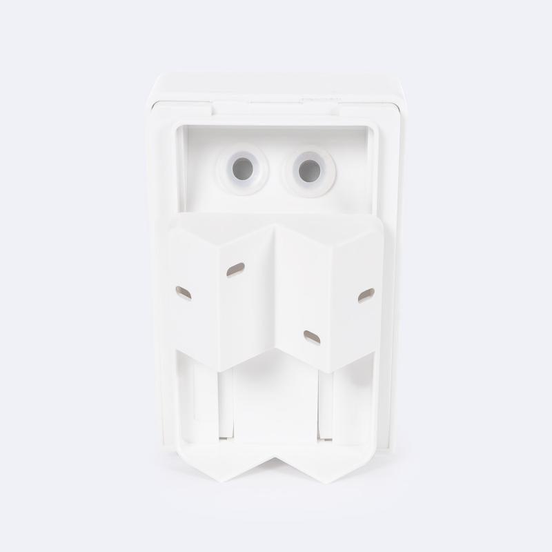 Sensor de Movimento PIR 360º de Parede e Esquina IP54 Branco