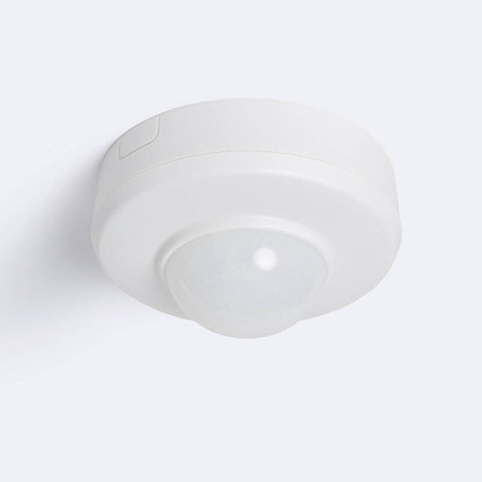 Sensor de Movimento PIR Crespuscular 360º de Superfície/Encastrável Exterior IP54