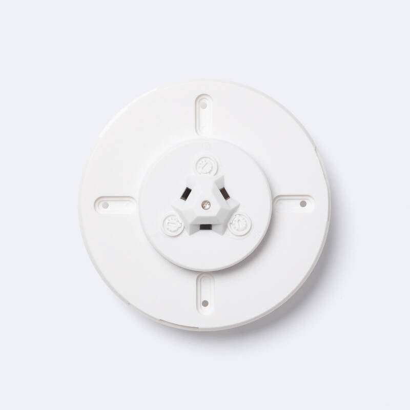 Sensor de Movimento PIR Crespuscular 360º de Superfície/Encastrável Exterior IP54