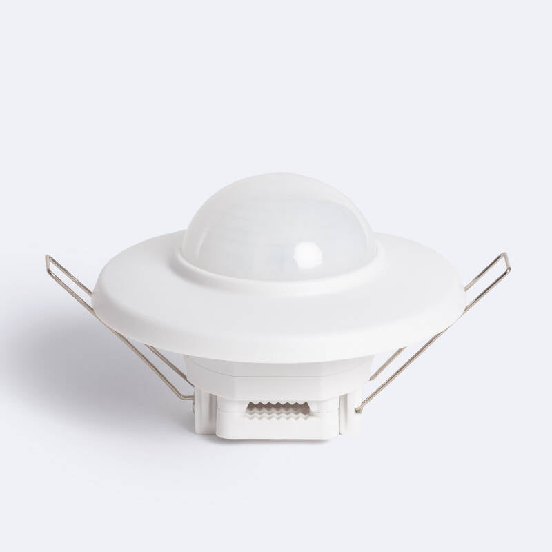 Sensor de Movimento PIR Crespuscular 360º de Superfície/Encastrável Exterior IP54 Especial Corredor