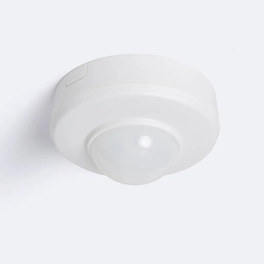 Sensor de Movimento PIR Crespuscular 360º de Superfície/Encastrável Exterior IP54 Especial Corredor