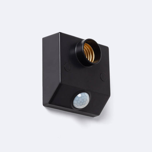 Sensor de Movimento PIR Crepuscular 360º de Parede para Lâmpadas E27