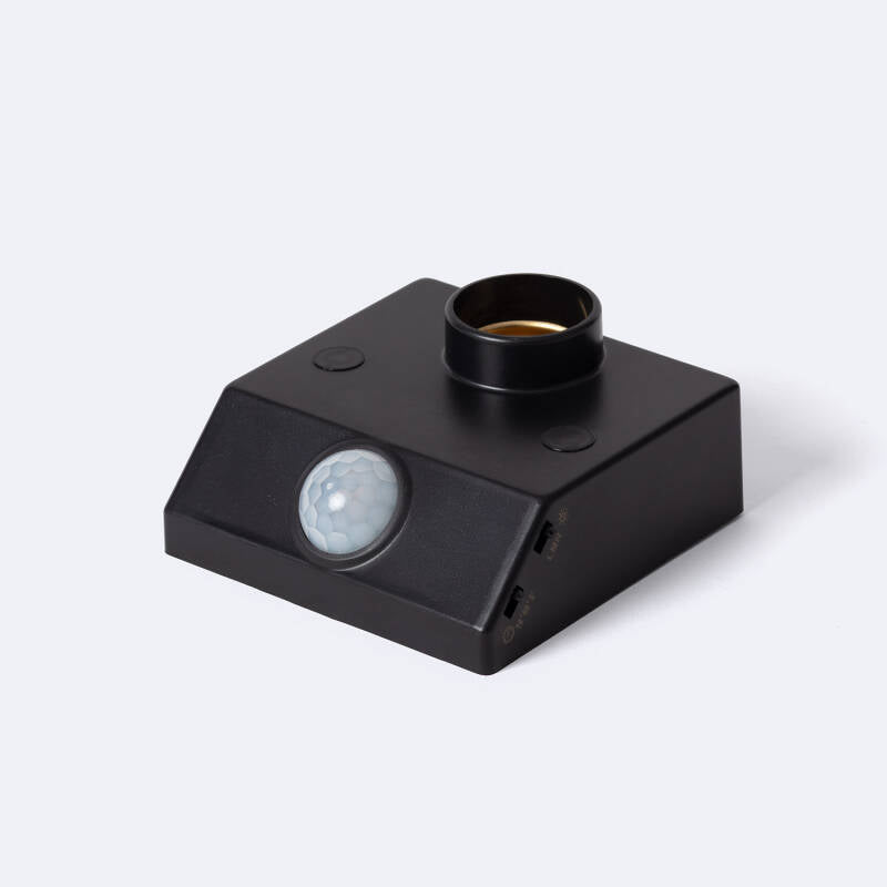 Sensor de Movimento PIR Crepuscular 360º de Parede para Lâmpadas E27