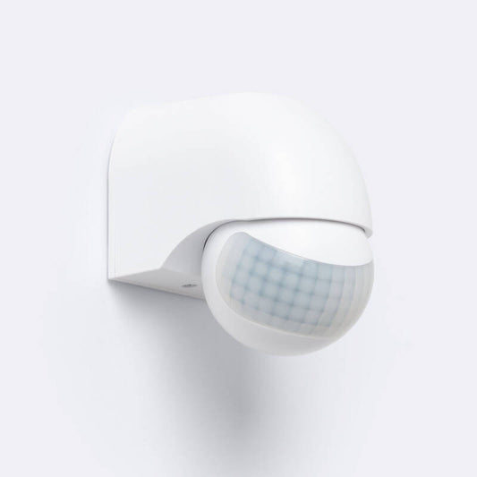 Sensor de Movimento PIR Crepuscular 360º Smart de Parede Exterior IP44