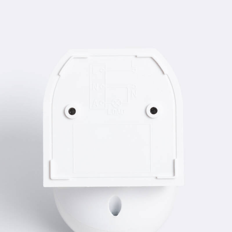 Sensor de Movimento PIR Crepuscular 360º Smart de Parede Exterior IP44