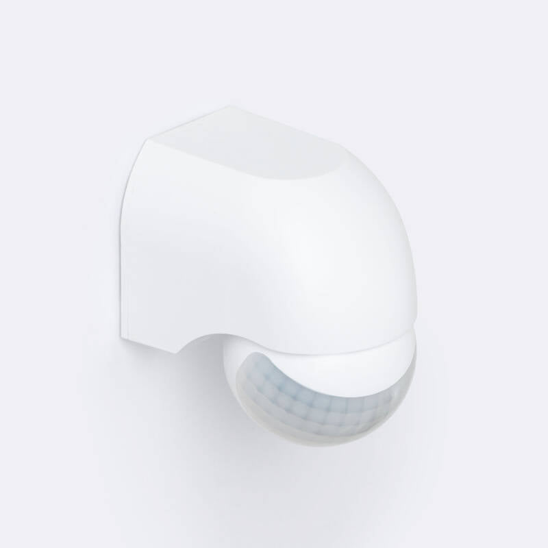 Sensor de Movimento PIR Crepuscular 360º Smart de Parede Exterior IP44
